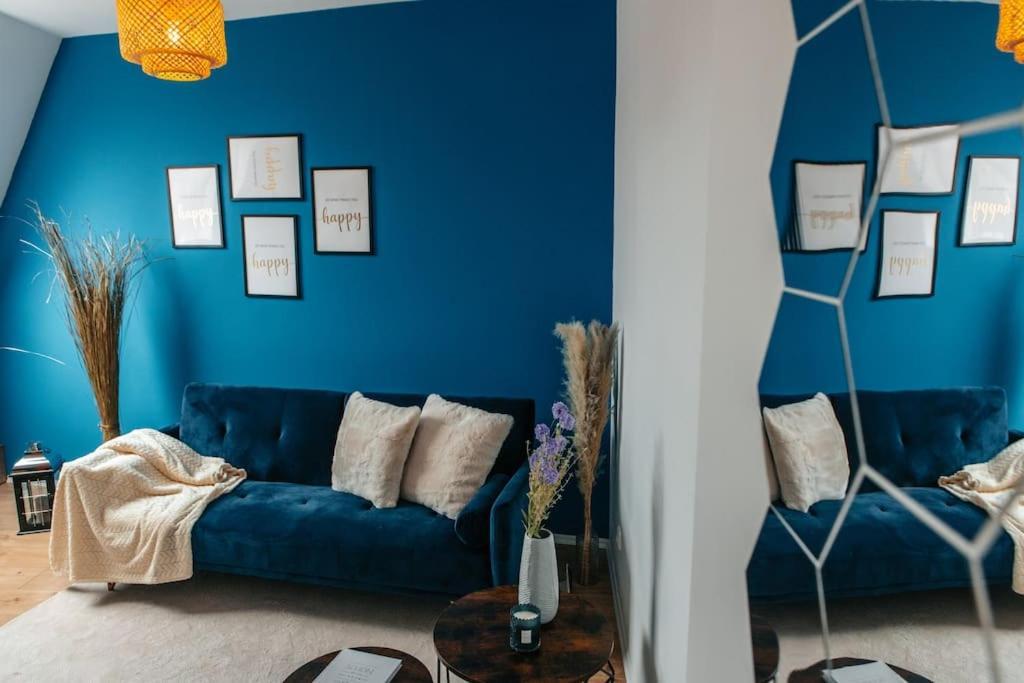 Central-Living Blue - Netflix - Wifi Essen Kültér fotó